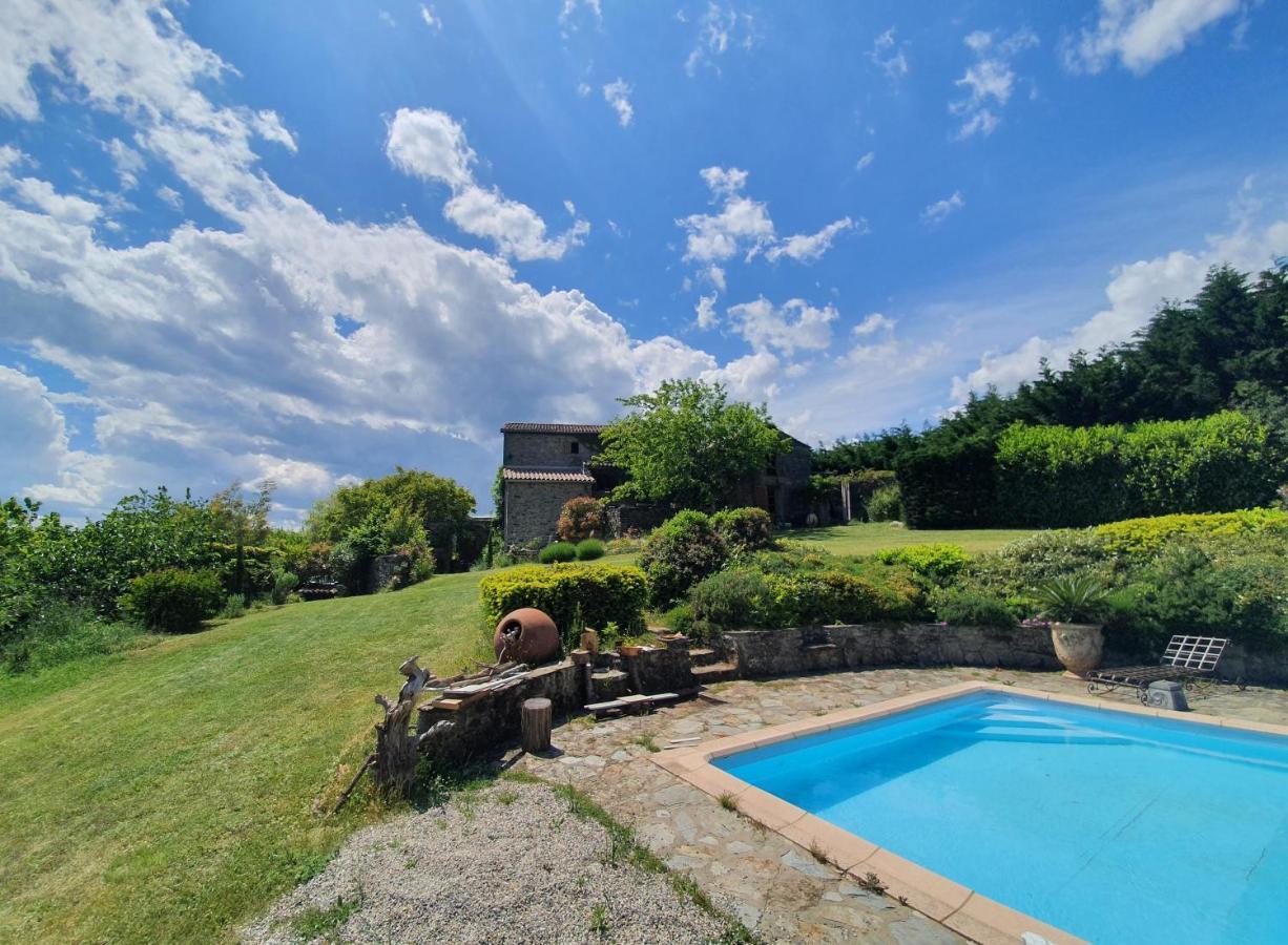Mas Des Terrasses Aujac (Gard) Exterior foto